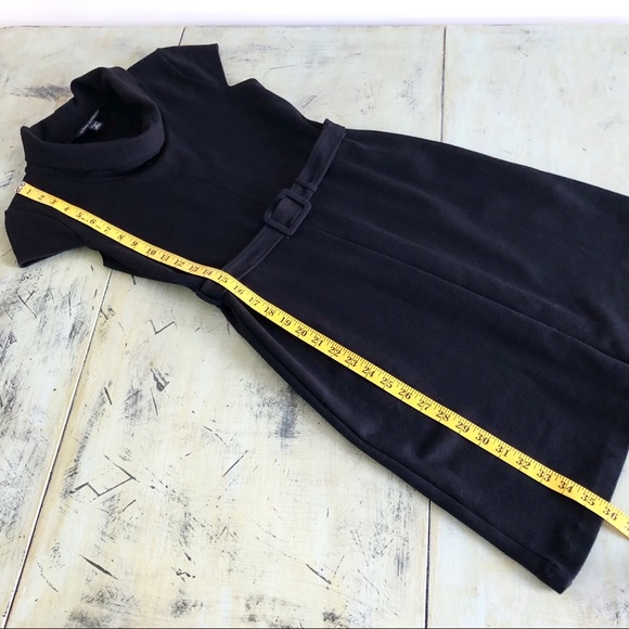 Banana Republic Stretch Knit Black Dress - Small - Picture 6 of 8